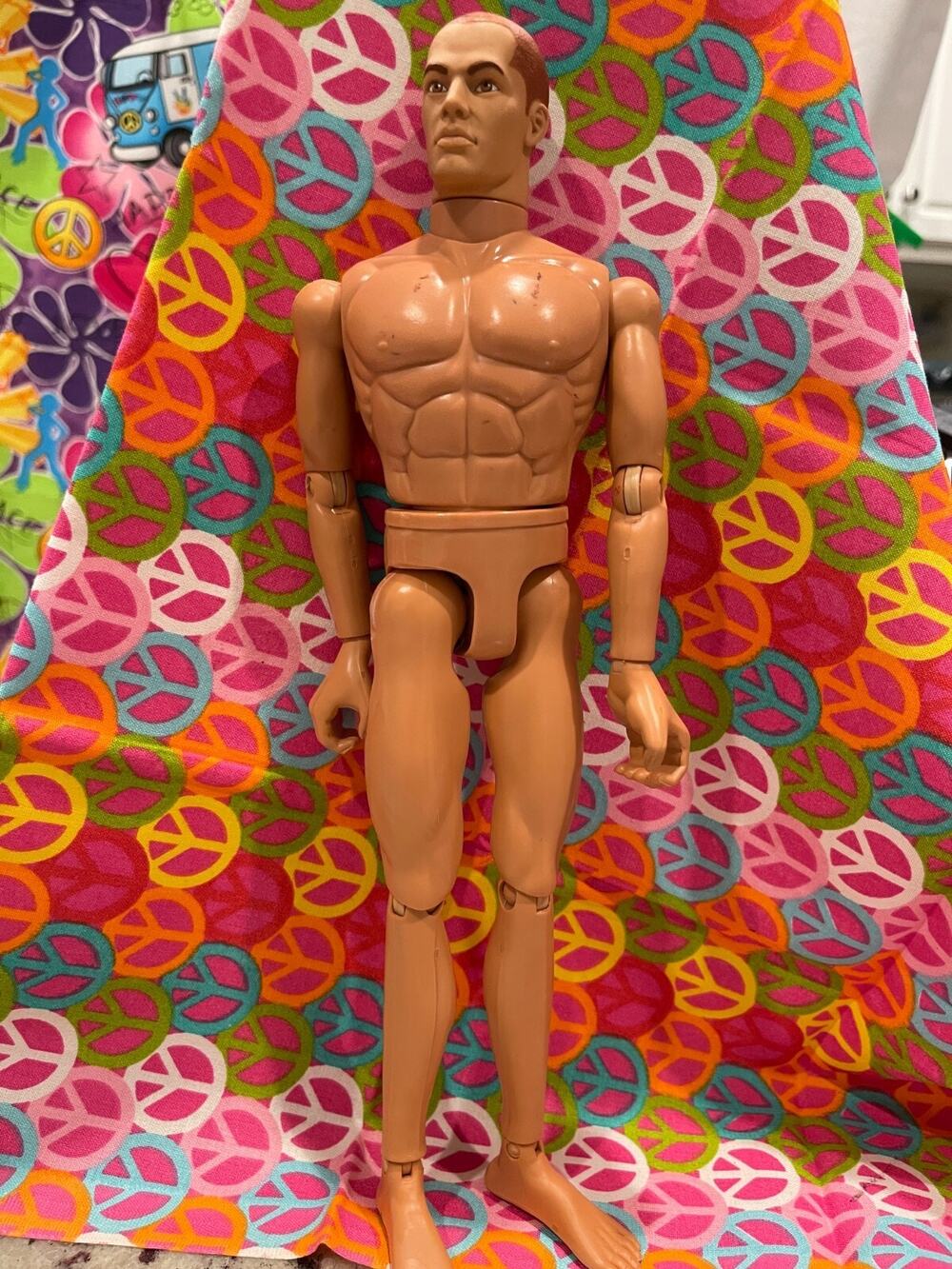 Hasbro GI Joe 12" Military Action Figure Light Brown Tight Haircut #1